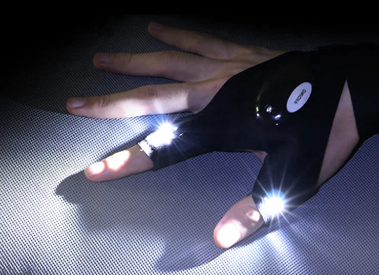 LED-es fénykesztyűk