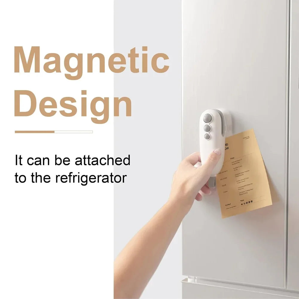 Végső újratölthető mini tasakzáró