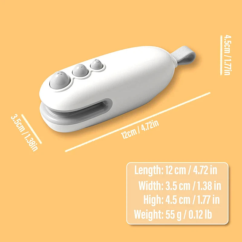 Végső újratölthető mini tasakzáró