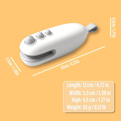 Végső újratölthető mini tasakzáró