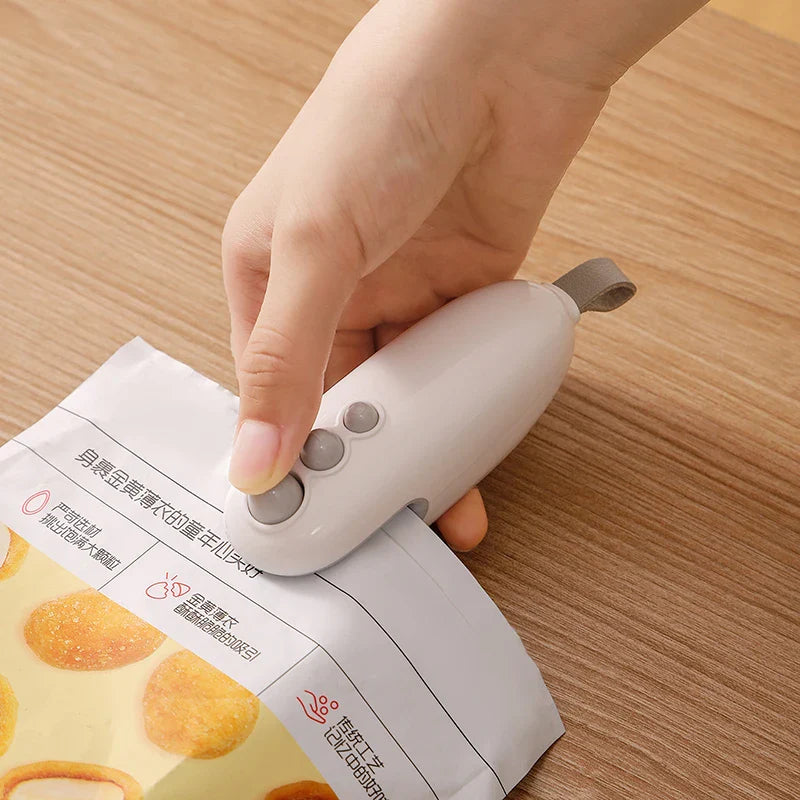 Végső újratölthető mini tasakzáró